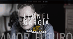 Desktop Screenshot of leonelgarcia.com