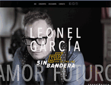 Tablet Screenshot of leonelgarcia.com